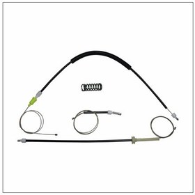 Resim Cam Kriko Teli Sol ve Sağ Arka Vw Phaeton 2002-2016 3D7839461K-3D 