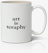 Resim Art İs Treaphy Kupa Bardak Baskılı Kahve Kupa Bardak 