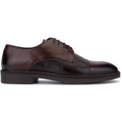 Resim Tamer Tanca Erkek Hakiki Deri Taba Klasik Ayakkabı 183 27772 Erk Ayk Sk25-26 Taba Dr/fltr taba 