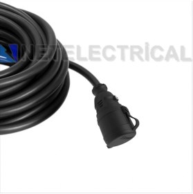 Resim Araç Şarjı Için 30 Metre 3x4 Ttr Tam Bakır Kalın Kablolu Kauçuk Başlıklı Seyyar Uzatma Kablosu 