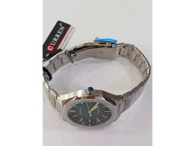 Resim Curren Çelik Kordonlu, Kadranı Yeşil, Su Geçirmez, 2 Yıl Garantili Erkek Kol Saati 