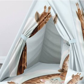 Resim instababyrooms Çocuk Oyun Çadırı Zürafa Dijital Baskılı 