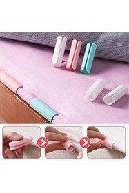 Resim Marsilyan 12 Adet Yorgan Kılıfı Ve Çarşaf Sabitleyici Kaydırmaz Nevresim Örtü Klipsleri İEG-U87I5869 