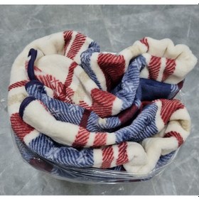 Resim Padişah Halı Çift Kişilik Battaniye 200 240 Cm Kırmızı - Lacivert 