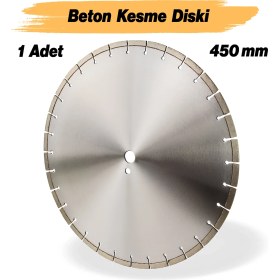 Resim Beton Kesme Testeresi Elmas Testere Bıçağı Kesim Beton 450 mm Zemin Kesme Testeresi Diski 