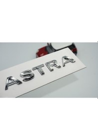 Resim Opel Astra Bagaj Krom Abs 3M 3D Yazı Logo Amblem 