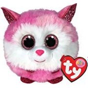 Resim TY Puffies Pembe Husky Princess 10 Cm 