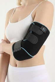 Resim POLİMED Spor Dirsek Desteği Sağ&Sol Uyumlu Sporcu Dirseklik Silikon Destek 