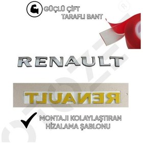 Resim Renault Yazı Megane 2 Clıo 3 Renault Yazısı 