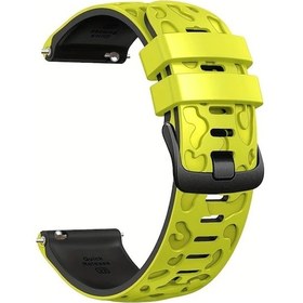 Resim Cloud011 Suunto Race Huawei Gt5 Pro Gt4 Yeşil 22mm Silikon Kol Saati Kayışı 