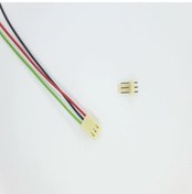 Resim Sanec 2,54mm 3 Pin 2510 Kablolu Dişi Konnektör + 180d Erkek Pcb Tipi 20cm - 0,25mm - Çift Taraflı 