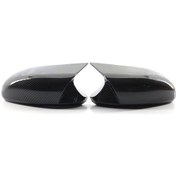 Resim Jeehugo Bmw E90/e91/e92/e93 2005-2009 Ön Lcı İçin Karbon Desenli Plastik Geribakış Aynası Kapağı - Gz.fk014ztl/r Tw 