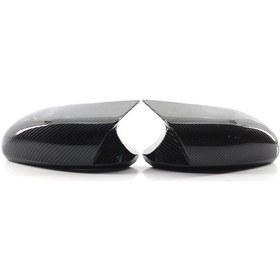 Resim Jeehugo Bmw E90/e91/e92/e93 2005-2009 Ön Lcı İçin Karbon Desenli Plastik Geribakış Aynası Kapağı - Gz.fk014ztl/r Tw 