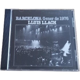 Resim LLUİS LLACH CD* BARCELONA GENER DE 1976 