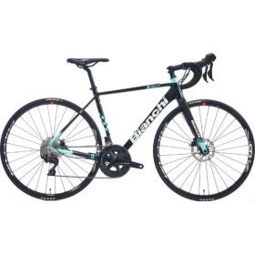 Resim Bianchi R0013-D Disk Fren 24 Vites Yol Bisikleti Siyah-Celeste 53 cm 