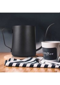 Resim EPİNOX PASLANMAZ ÇELİK MİNİ KETTLE 600 ML SİYAH (MK-60) 