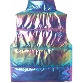 Resim Name It Nmfmolına Vest Shıny Mor Kız Çocuk Yelek Mor 