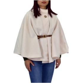 Resim Enisse Kadın Panço Hırka Bgl-st04243 Krem 