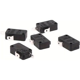 Resim Sunshine011 5 Adet Kw1-103 Mikrodalga Fırın Kapı Anahtarı 16a 250v 2 Pin 