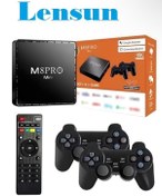 Resim LENSUN M8PRO Mini 2.4G 10K ultra HD 64 GB TV BOX + GAME BOX android 12.1 TV + Oyun Konsolu 2in1 