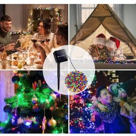 Resim 11m 100 Led Rgb Solar Mz-322 - 9079855599374ynt 