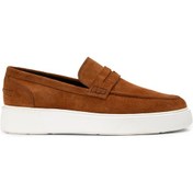 Resim Deery Hakiki Süet Taba Rengi Erkek Loafer Ayakkabı - 01964mtbae01 Taba 