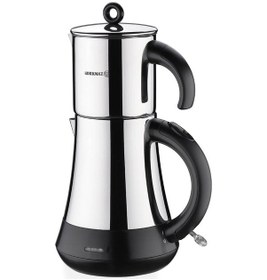 Resim Korkmaz Hasbahçe Elektrikli Çaydanlık Parlak-siyah 