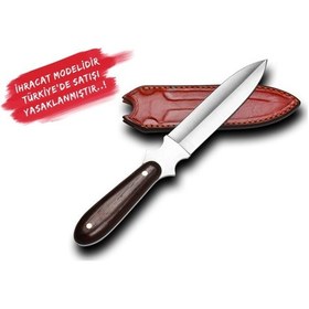 Resim Bora 503 W Zarf Açacağı Wenge Saplı Bıçak Kahverengi 