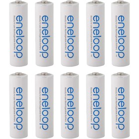 Resim Panasonic Eneloop 10'lu 1900 mAh 1.2V AA Şarj Edilebilir Pil Panasonic