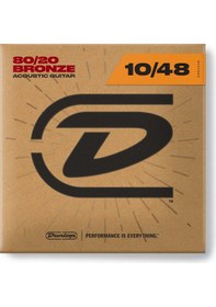 Resim Jim Dunlop Dab1048 Extra Light 80/20 Bronze Akustik Gitar Tel Set 