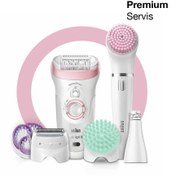 Resim Braun Silk Epil 9 9995 SensoSmart Kablosuz Islak\u002FKuru Işıklı Şarjlı Epilatör 