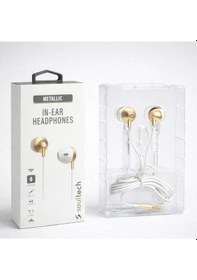 Resim Soultech Metallic 3.5 Mm Jack Kablolu In-ear Kulaklık Metal Görünümlü Kulak İçi Kulaklık "kablolu Kulaklık" 