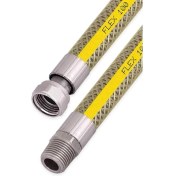 Resim Ocak Fırın Doğalgaz Bağlantı Fleksi Extra Korumalı Hortum 2 Metre 