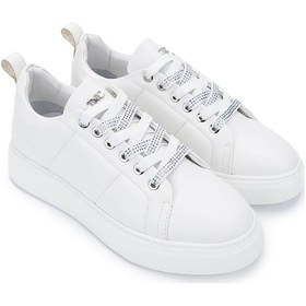 Resim Tamer Tanca Kadın Vegan Beyaz Sneakers & Spor Ayakkabı 1009 117 Bn Ayk Y25 Beyaz Cılt Beyaz 