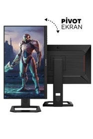 Resim Rampage Slice SL27F275Q 27 275Hz 1ms Fast IPS QHD HDR400 Pivot Siyah Flat Oyuncu Monitörü 