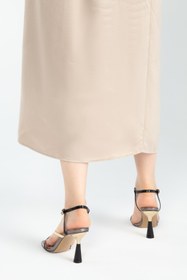 Resim Tamer Tanca Kadın Vegan Abiye Ayakkabı 909 2024 Bn Sndlt Y23 