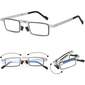 Resim Jwl F5 Katlanır Mavi Işın Korumalı Çalışma Bilgisayar Taşınabilir Oyuncu Çalışma Gözlük Gözlüğü 