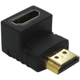 Resim Bisifir Hdmi 90 Derece Erkekek Dişi Altin Uçli 