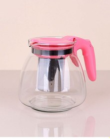 Resim 14 Cm 1100 Ml Cam Demlik Clkn-1405 Ahşap - Çelik 