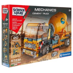 Resim Clementoni Mekanik Laboratuvarı İnşaat Kamyonu - 8+ Yaş 