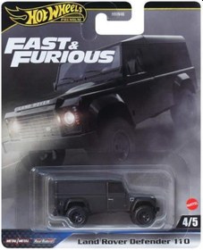 Resim Hot Wheels Premium Fast & Furious Land Rover Defender 110 Hnw46 Jbl98 