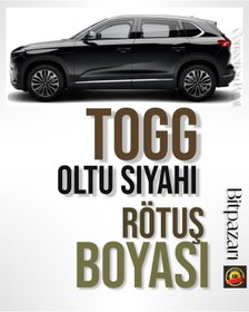 Resim izmir bit pazarı TOGG OLTU SİYAHI - 25ml Orjinal Rötuş Boyası 
