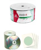 Resim Boş Dvd-R 16X .4.7 Gb 20 Adet Ve 20 Adet Dvd Zarfı 