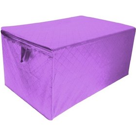 Resim Divanev 3 Adet Extra Telalı Kaliteli Yorgan Hurcu & 100x50x50 Cm Ölçüde Hurç Lila Lila 