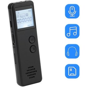 Resim Geeroyoo Sk-299 16gb Yüksek Kapasiteli Ses Kaydedici, 288 Saat Kayıt, 10 Saat Pil Ömrü, Gürültü Azaltma, Kolay Kullanım 