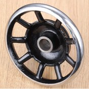 Resim Bluemix Ev Tipi Düz Dikiş Kara Makina Yan Teker (volan) 