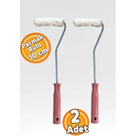 Resim Has Rulo Saplı Duvar Boya Rulosu Parmak Rulo 10 cm (2 Adet) 