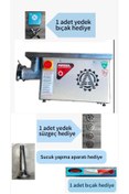 Resim Arsel 12 No Şanzımanlı Et Kıyma Makinesi(1 YEDEK BIÇAK, 1 YEDEK SÜZGEÇ,SUCUK APARATI,ET BIÇAĞI HEDİYE) 