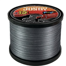 Resim 1 adet JOSBY 12 İplikli Örgülü Balıkçılık Hattı, 11.34-54.43KG - Pürüzsüz & Dayanıklı PE Malzeme, Deniz ve Tatlı Su Balıkçılığı için Uzun Atışlar için İdeal, Bayramlık Kırmızı - Balıkçılar için Mükemmel, Balıkçılık Ekipmanı|Pürüzsüz Atış Hattı|Yüksek Kaliteli Örgüler 