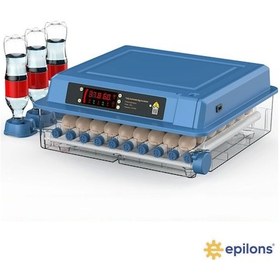 Resim 60 Yumurta Kapasiteli Tam Otomatik Kuluçka Makinesi - Civciv, Kaz, Hindi Ve Ördek Yetiştiriciliği Epo-w60 